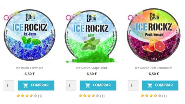 Piedras para shisha